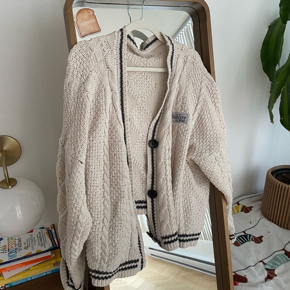 Taylor swift first and original folklore cardigan